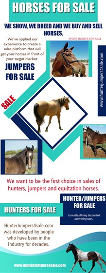 Hunters For Sale: Hunters For Sale